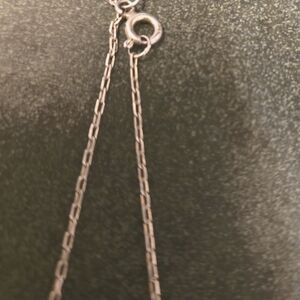 Sterling silver names necklace Frances